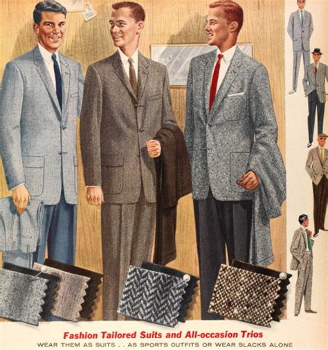 1950s Men S Fashion History For Business Attire 1950s Mens Fashion Mens Fashion Suits 1950s