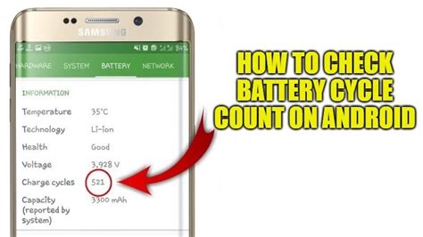 How to Check Battery Cycle Count on Android (2023)