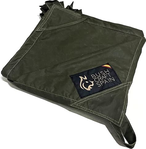 Amazon Bushcraft Spain Waterproof 10 X 10 Oilskin Tarp Cotton