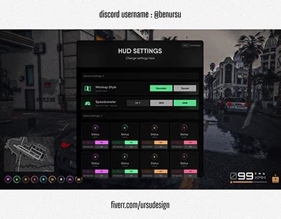 Fivem Hud Projects Photos Videos Logos Illustrations And Branding