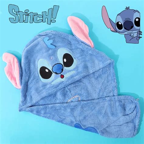 Disney Serviette En Microcarence Stitch Pour Femme Et Fille Serviette