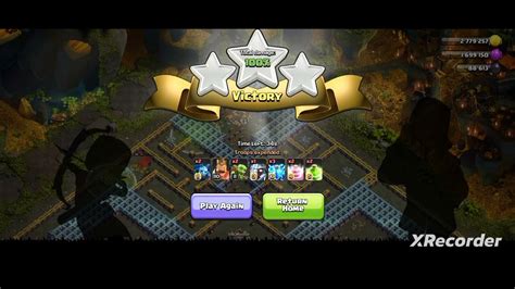 How To Get 3 Stars The Goblin King Challenge Clash Of Clans New