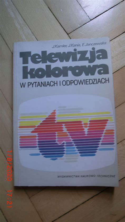 Telewizja Kolorowa W Pytaniach I Odpowiedziach 16235061105 Książka Allegro