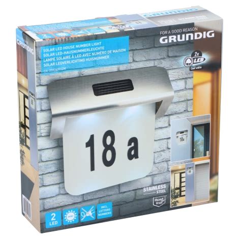 Grundig Led Solarny Numer Domu V