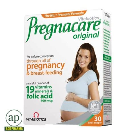 Vitabiotics Pregnacare Original 30 Tablets Addpharma Pharmacy In Ghana