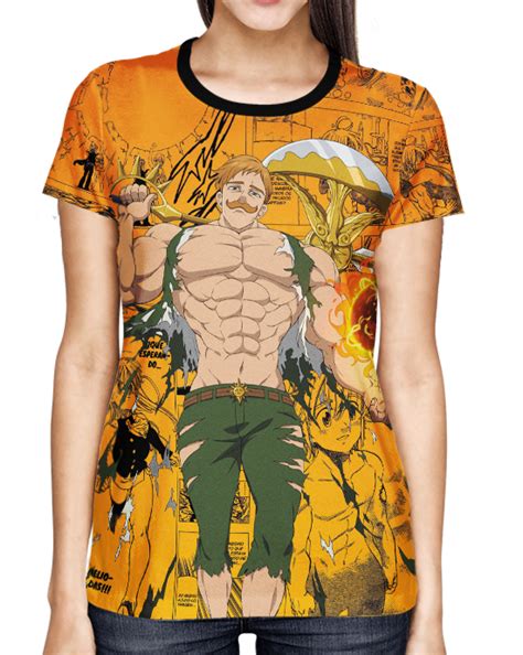 Camisa Nanatsu No Taizai Escanor Exclusiva Full Print