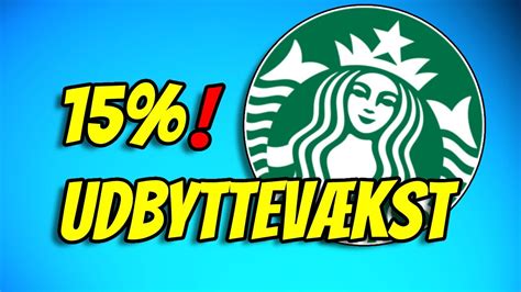 Analyse Af Starbucks SBUX Investering I Udbytteaktier YouTube