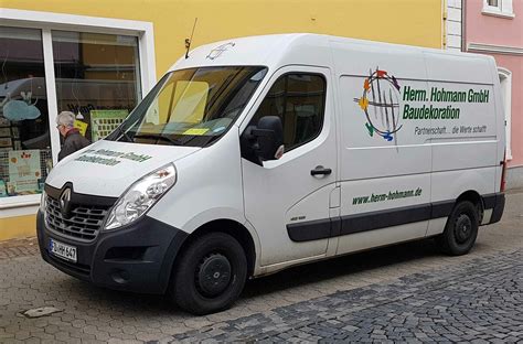 Renault Master Der Firma Hohmann Gesehen Im Mai In H Nfeld