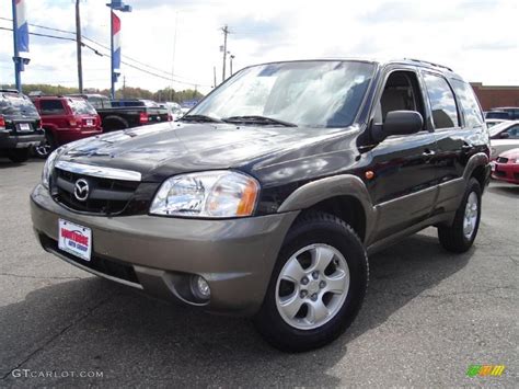 2004 Mystic Black Mazda Tribute LX V6 4WD 29200936 Photo 13