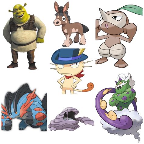 Shrek Theme Team : r/pokemon