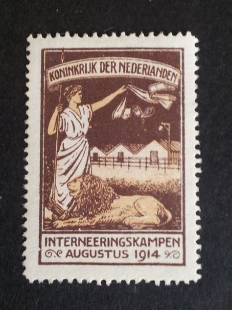 Netherlands 1916 Internment Camp Stamp NVPH IN2 Catawiki