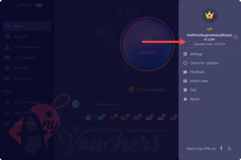 Giveaway ITop VPN VIP Account For Free 2024