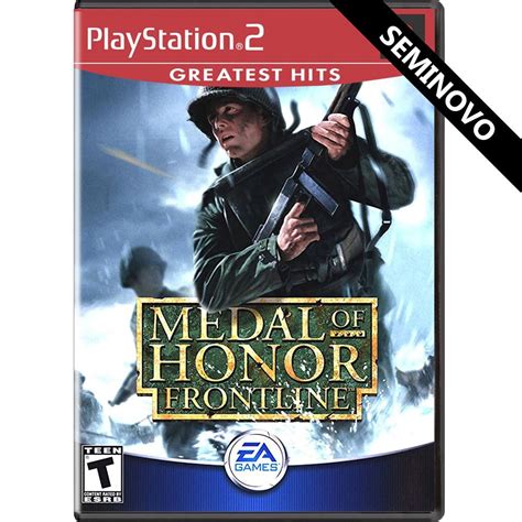 Medal Of Honor Frontline Greatest Hits Para Ps2 Seminovo