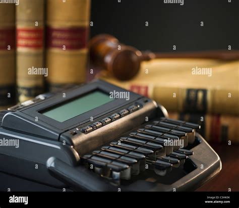 Stenograph machine hi-res stock photography and images - Alamy