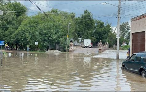 San Miguel el Alto Estas son las imágenes de la inundación en ese