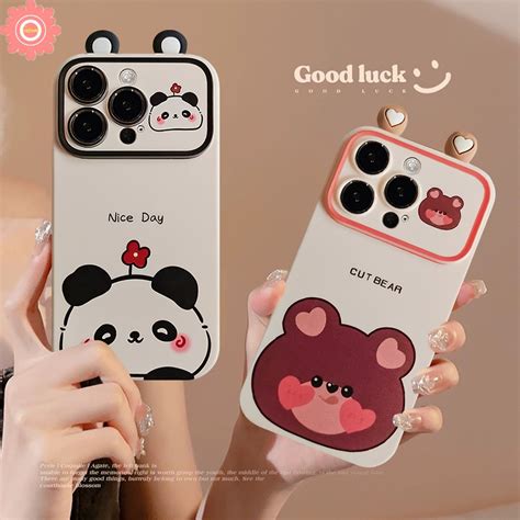 เคสโทรศัพท์มือถือ แบบนิ่ม ลายการ์ตูนหมีแพนด้า 3d สําหรับ Infinix Smart