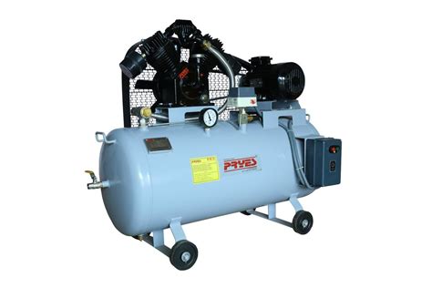 PRYES AC Three Phase 3 HP Reciprocating Compressor Maximum Flow Rate