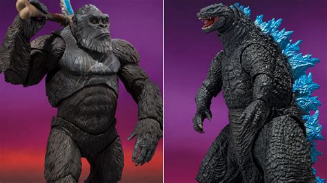 Godzilla X Kong The New Empire Sh Monsterarts Godzilla And Kong