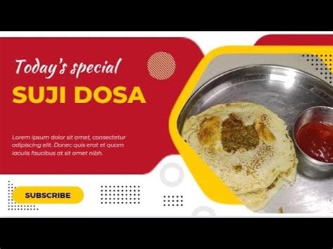 How To Make Suji Dosa Suji Ka Chatpata Dosa Kaise Banaen MANITA