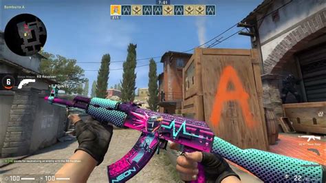 Ak 47 Neon Rider Field Tested Skin Showcase And Gameplay Csgo