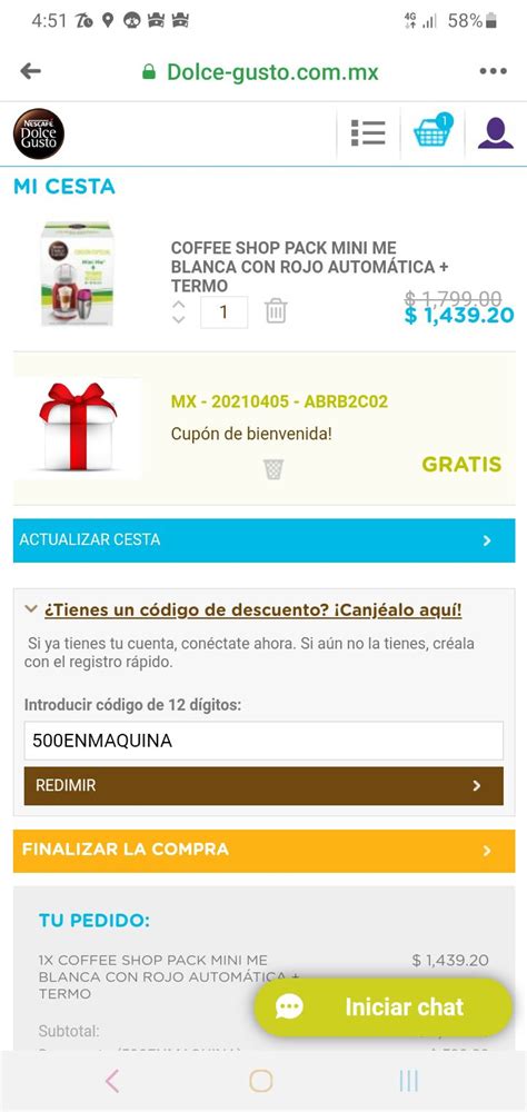 Dolce Gusto De Descuento En La Compra De Una M Quina