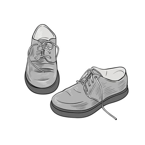 Detail Sketsa Gambar Sepatu Koleksi Nomer 31