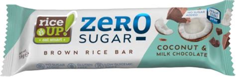 Vásárlás RiceUP Zero Sugar kókuszos tejcsokoládés rizsszelet 18 g