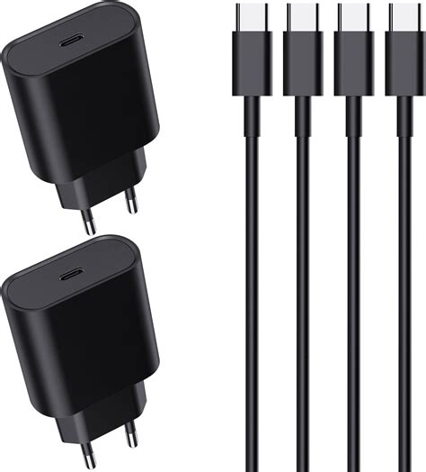 W Pack Samsung Ladekabel Und Schnellladeger T With M Kabel Usb C