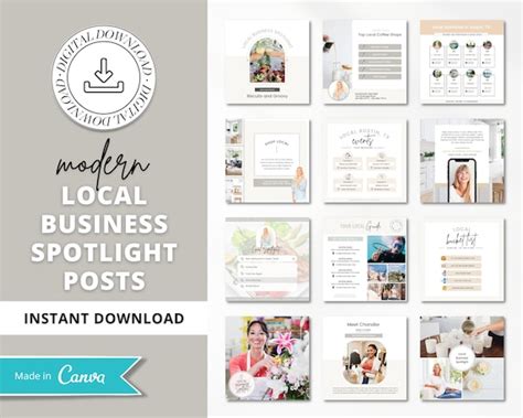 20 Local Business Spotlight Instagram Posts Social Media For Etsy