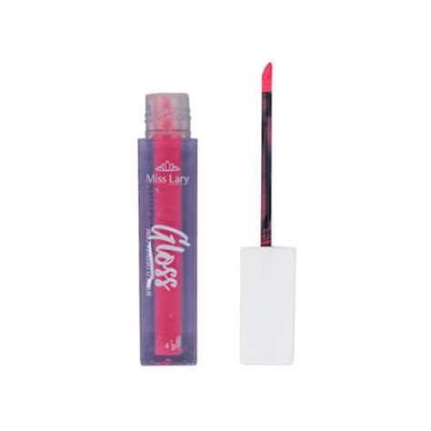 Gloss Cor Rosa Miss Lary Sousa Biju Vip Make Up