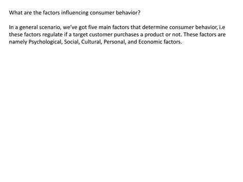 5 Factors Influencing Consumer Behavior.pptx