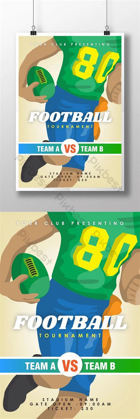 3,600+ Football Player Templates | Free Graphic Design Templates PSD ...