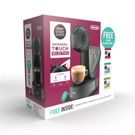 Dolce Gusto Infinissima Touch Edg Gy Coffee Machine Starter Bundle