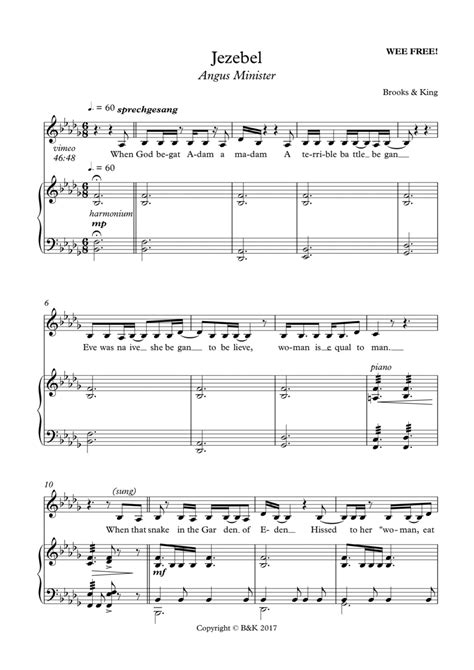 JEZEBEL Voice Solo Digital Sheet Music Sheet Music Plus