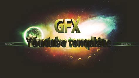 Gfx Pack Youtube Template By 2creativedesign On Deviantart