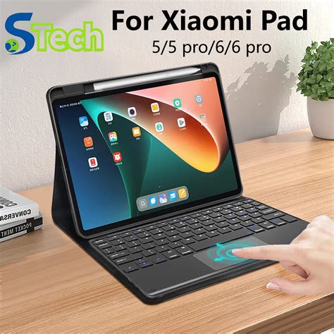 Vỏ bàn phím cho Xiaomi Mi Pad 5 Pro Vỏ bàn phím Vỏ máy tính bảng cho