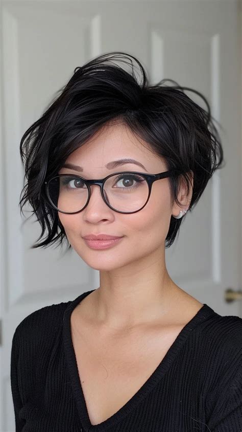 47 Hot Hairstyles For Women Wearing Glasses In 2025