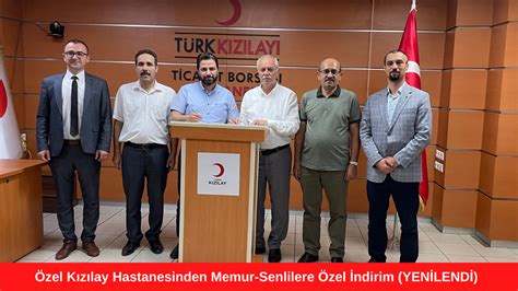 Özel Kızılay Hastanesinden Memur Senlilere Özel İndirim YENİLENDİ