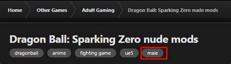 Dragon Ball Sparking Zero Nude Mods Page Adult Gaming LoversLab