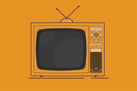 Vector television tv icon vector illustration. vintage tv vector ...