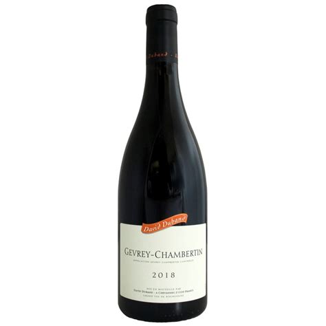 David Duband Gevrey Chambertin C Te De Nuits Burgundy France