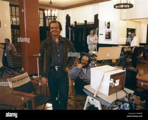 Jack Nicholson Stanley Kubrick Shining 1980 Directed By Stanley