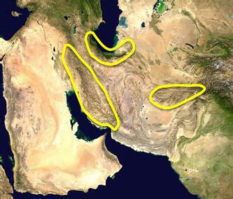 Iranian Plateau Map