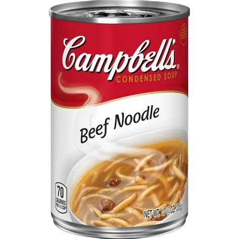 Campbells Condensed Beef Noodle Soup 1075 Oz Can