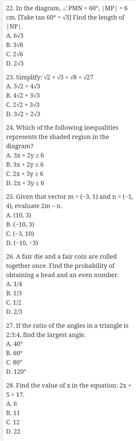 Ai Predicts Bece Mathematics Questions Ghana Education News