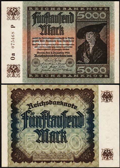 Germany Mark Unc P Completely Watermark Fortumor