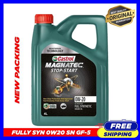 New Packing Castrol Magnatec Stop Start W Sn Fully Synthetic