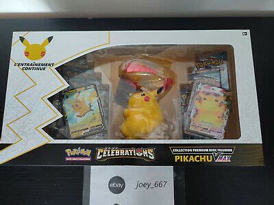 Ebay Pok Mon Coffret Premium Figurine Pikachu V Max C L Brations