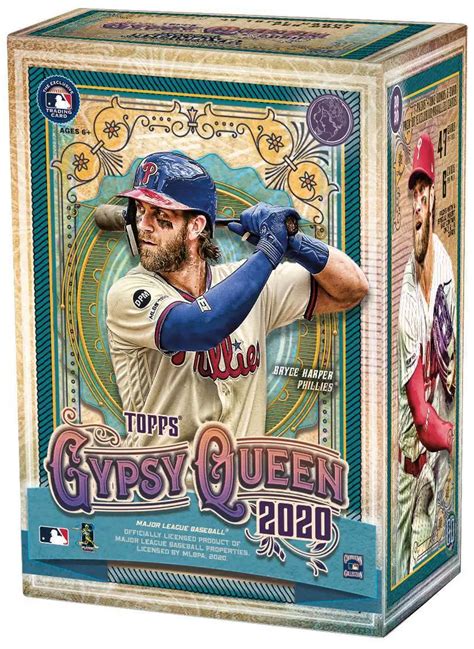 MLB Topps 2020 Gypsy Queen Baseball Trading Card BLASTER Box 7 Packs 1