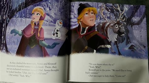 Frozen Read Along Storybook And Cd Youtube